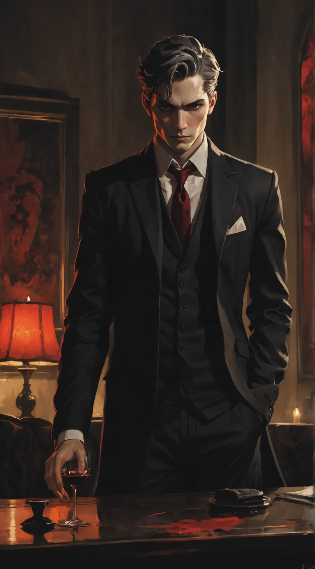 ai character: Lucien background