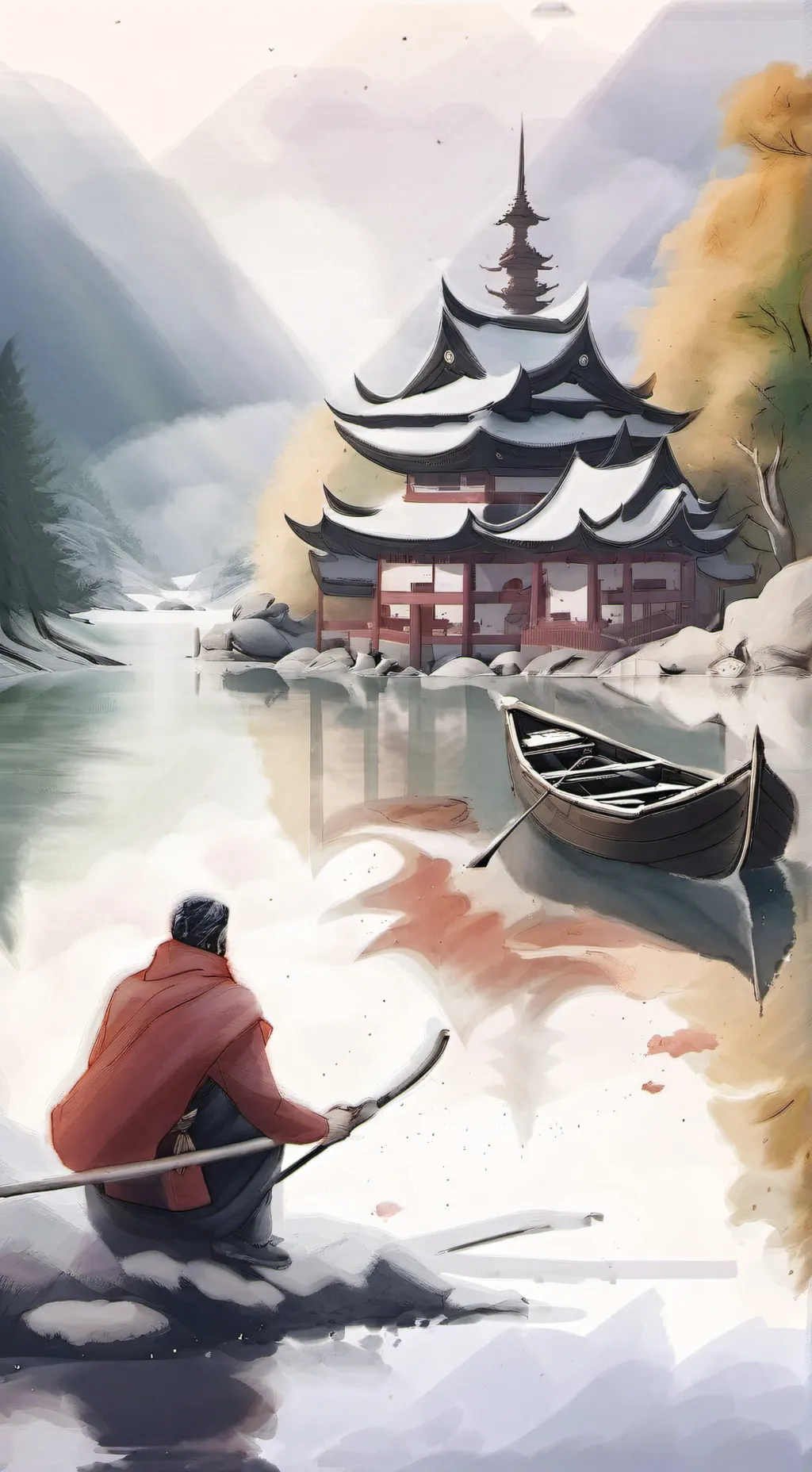 ai character: HH(Luci snapped-) background