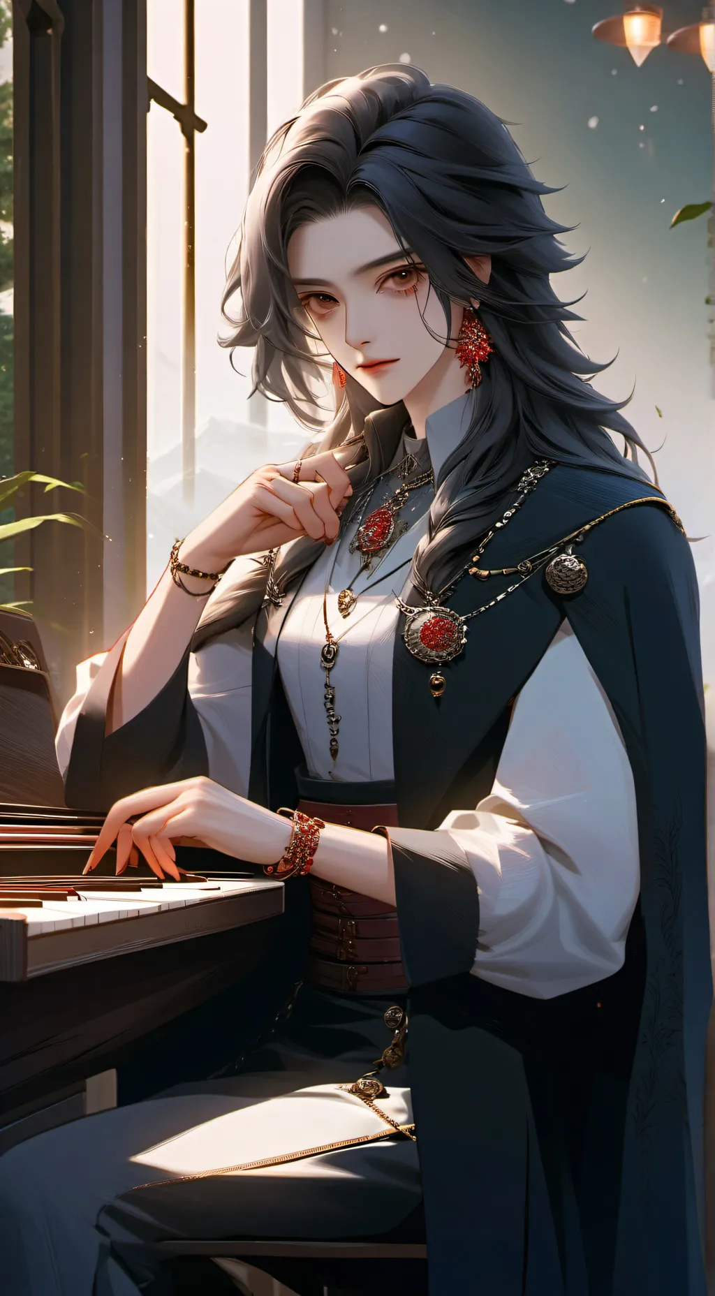 ai character: ... background