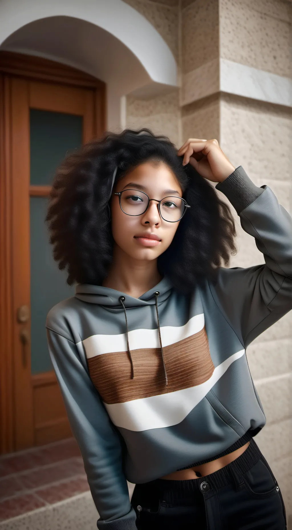 ai character: sara background