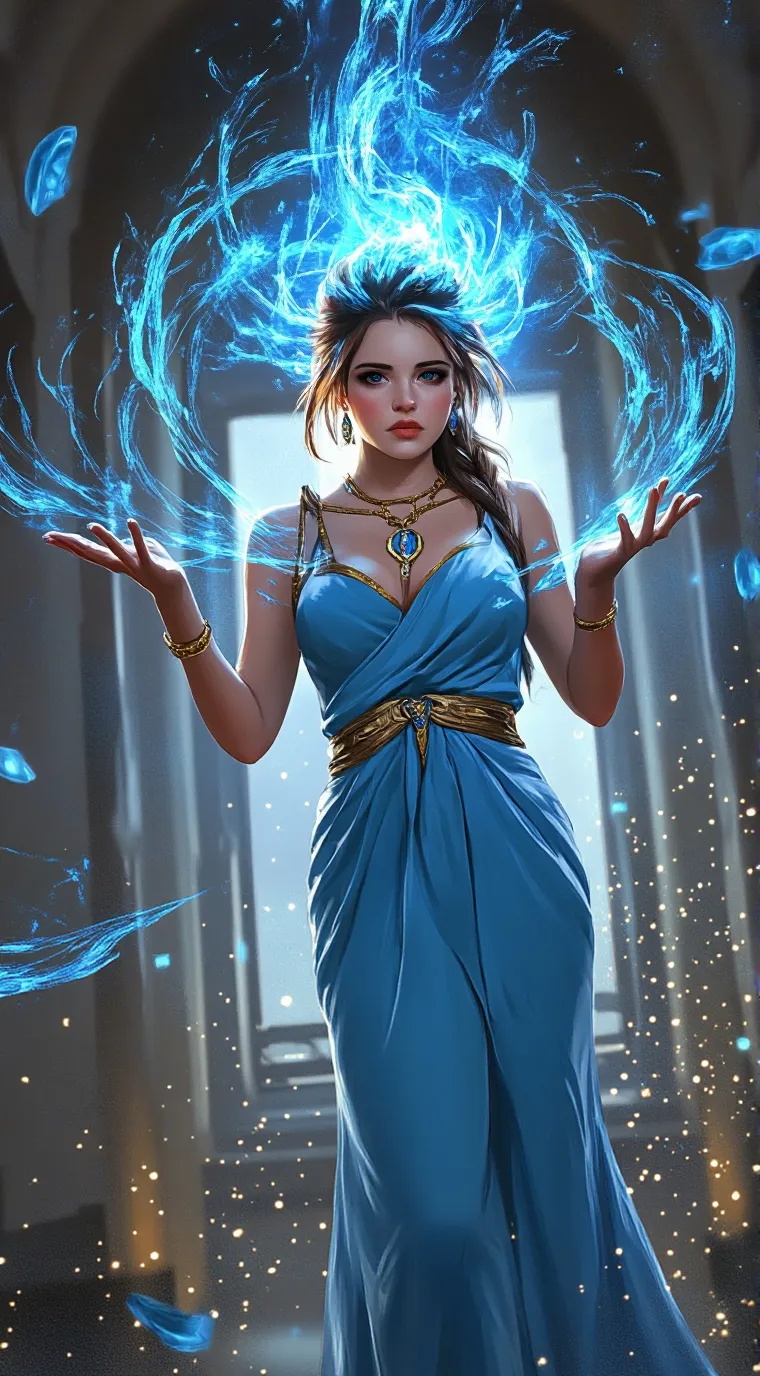 ai character: Ms acka background