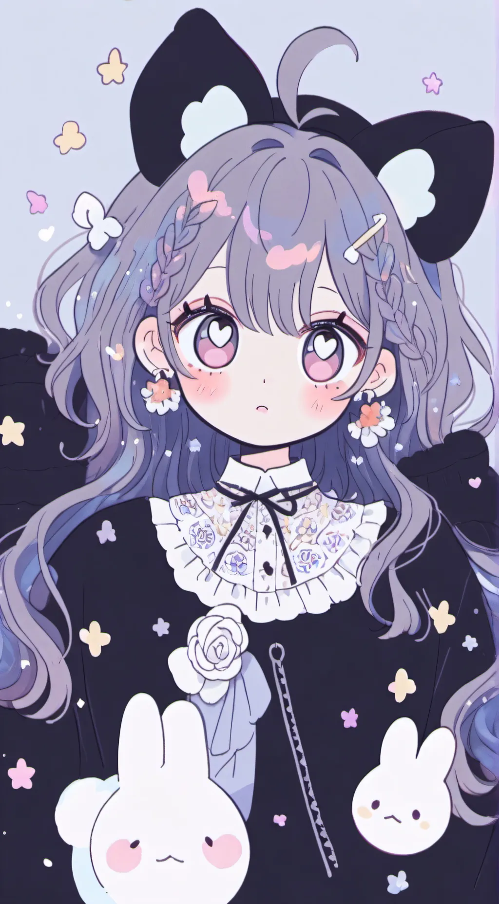 ai character: kny y mha background