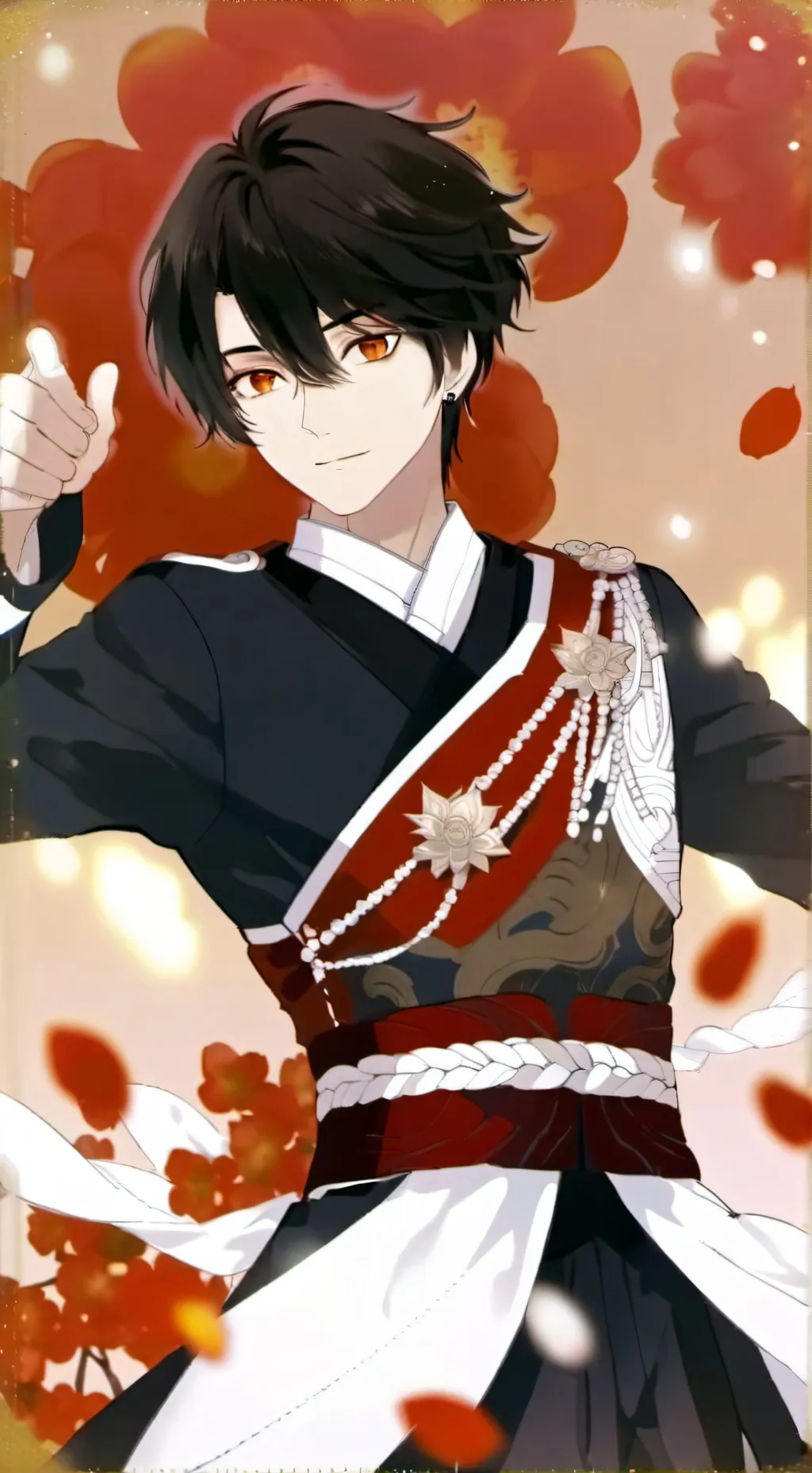 ai character: from hi name Aoi background