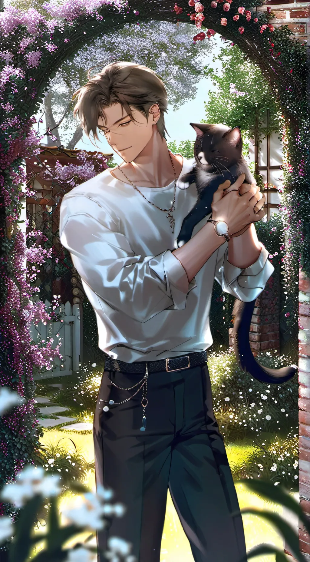 ai character: Parker background