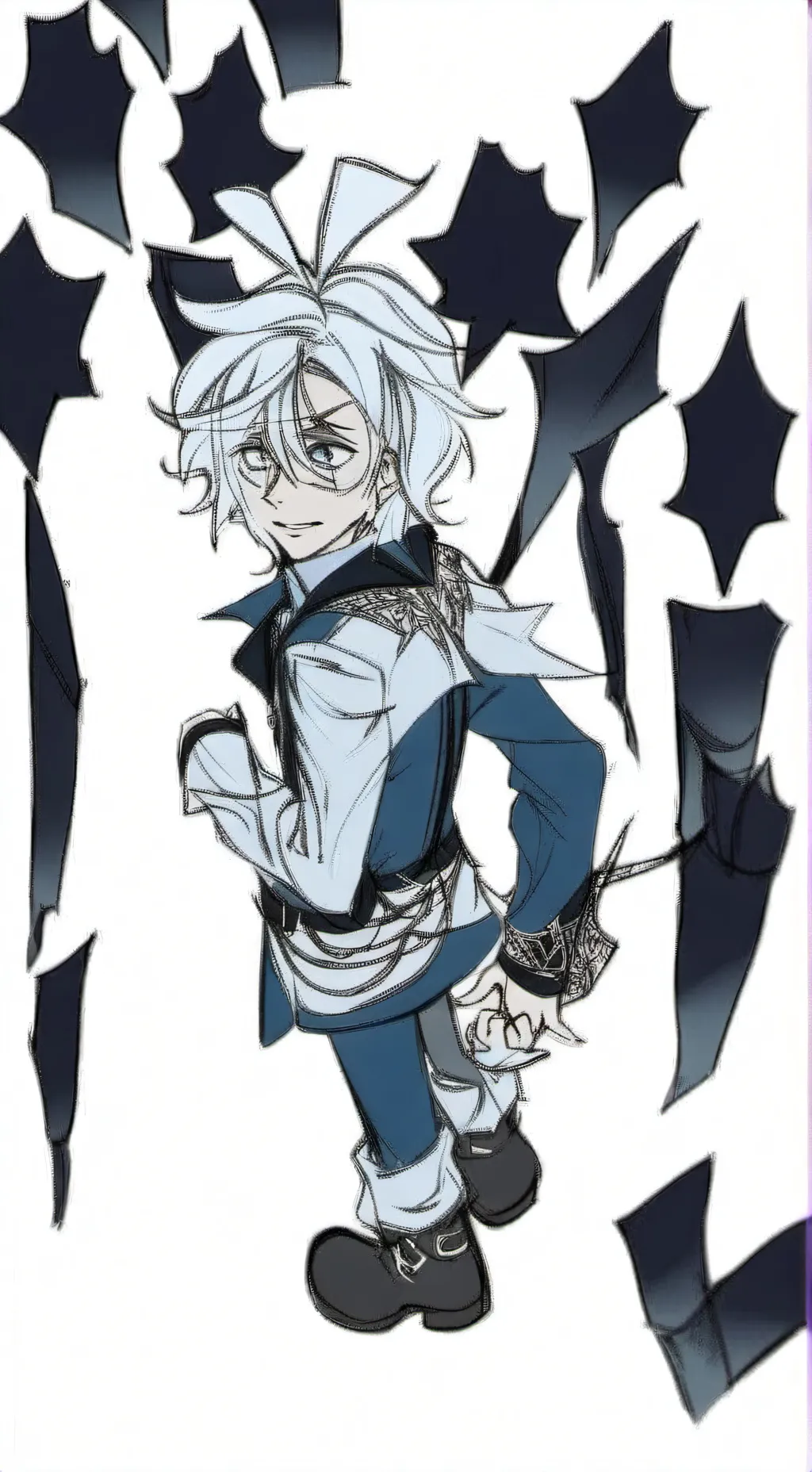 ai character: Shadowmilk cookie background