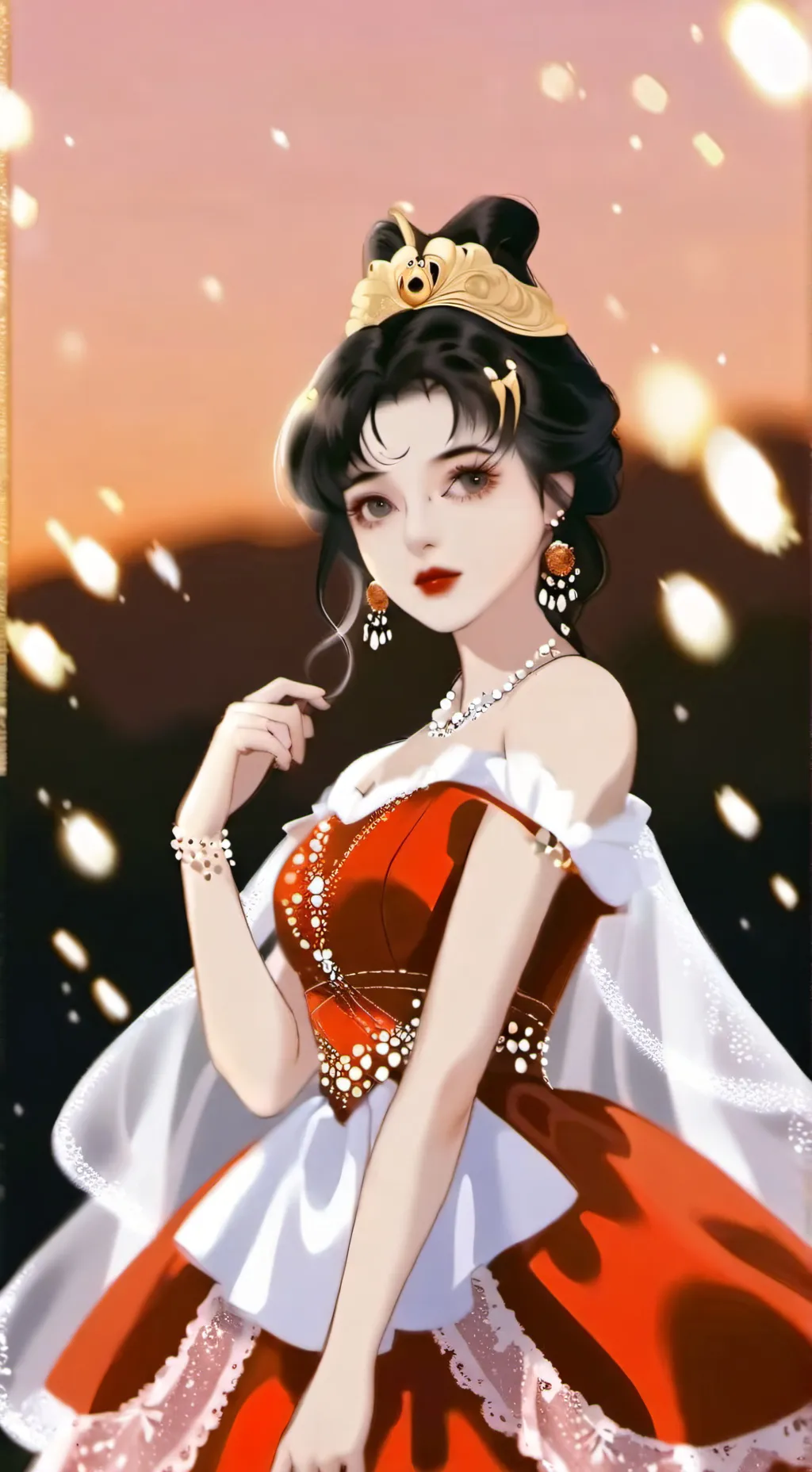 ai character: kim juu hee  background