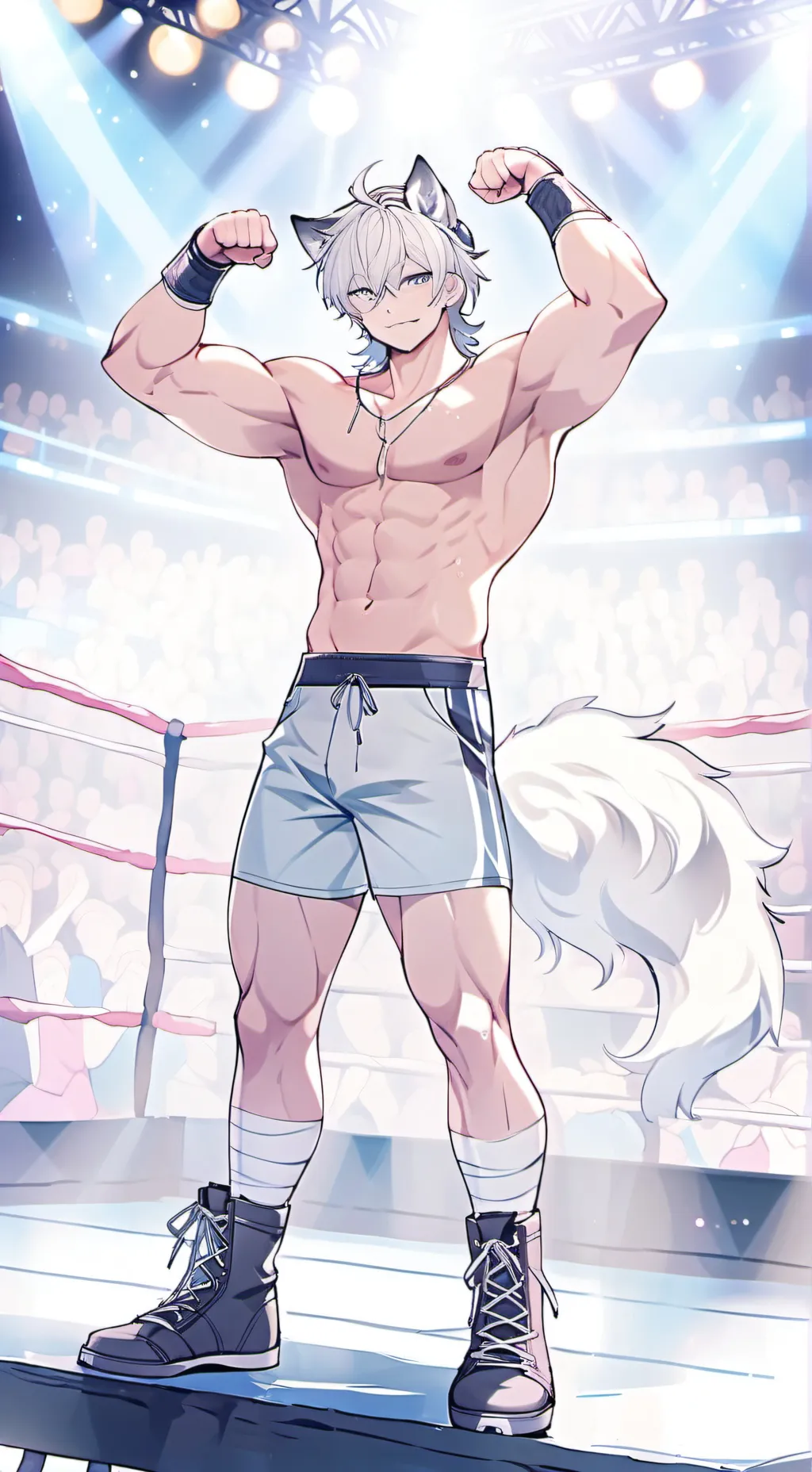 Talkie AI - Chat with wrestler wolf sim