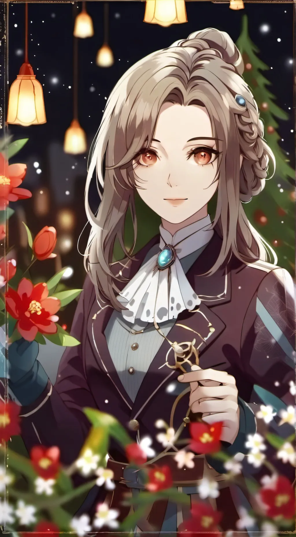 ai character: Sus girl background