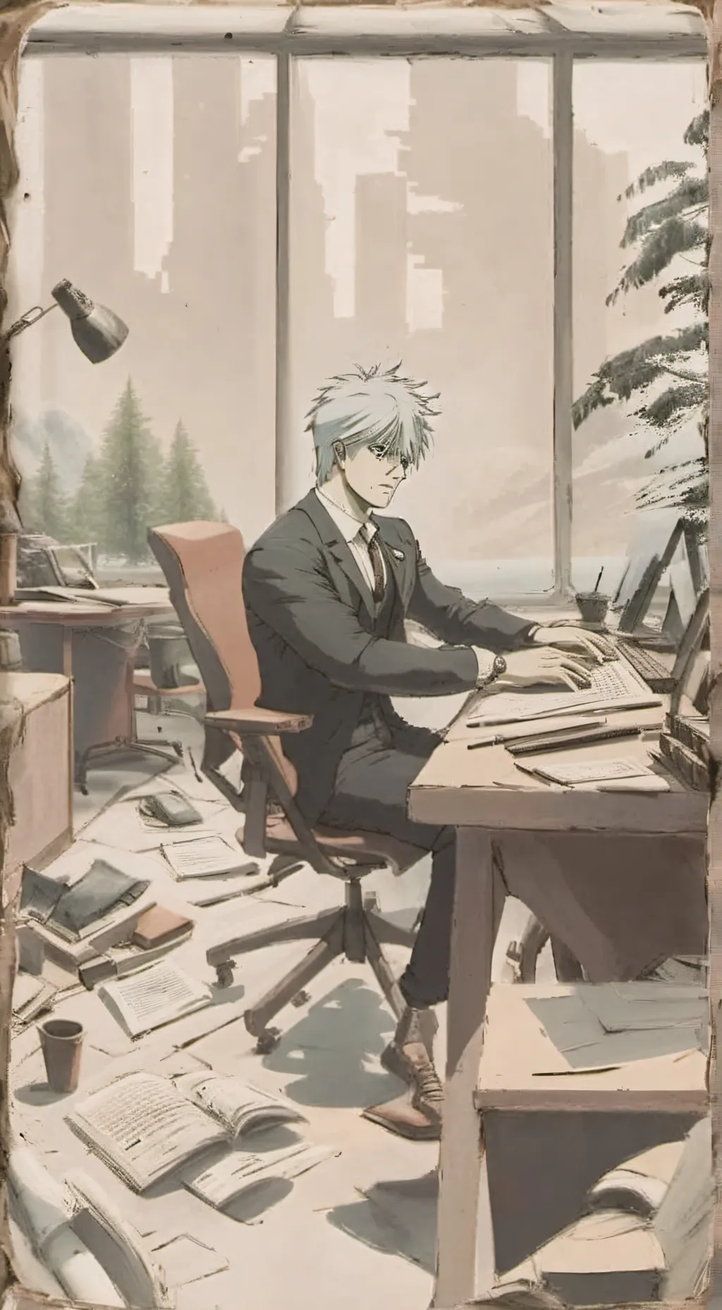 ai character: nagi background