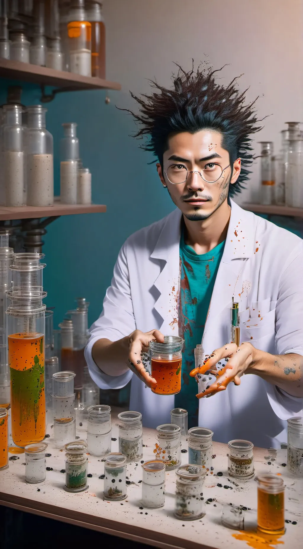 ai character: Dr. Nay Myo, The Temporal Tea Connoisseur background