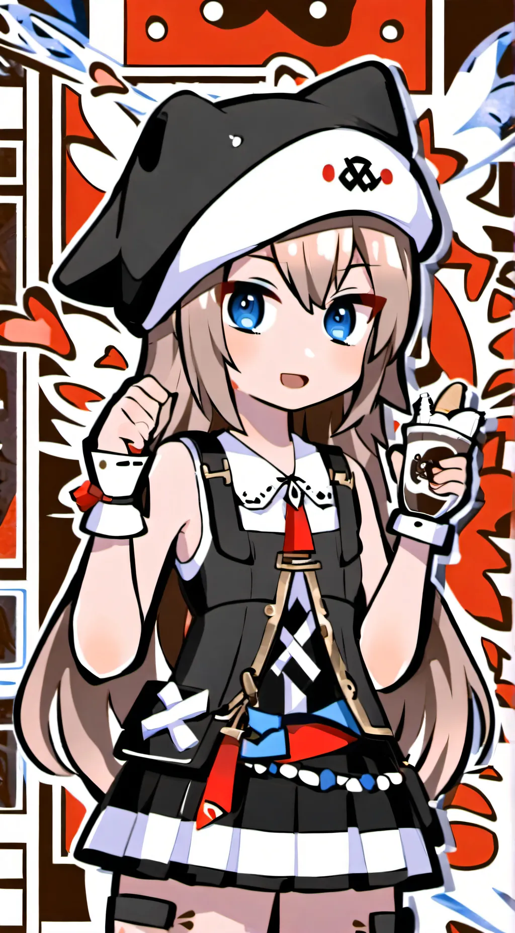 ai character: kirla lesbiana 💗💖 background