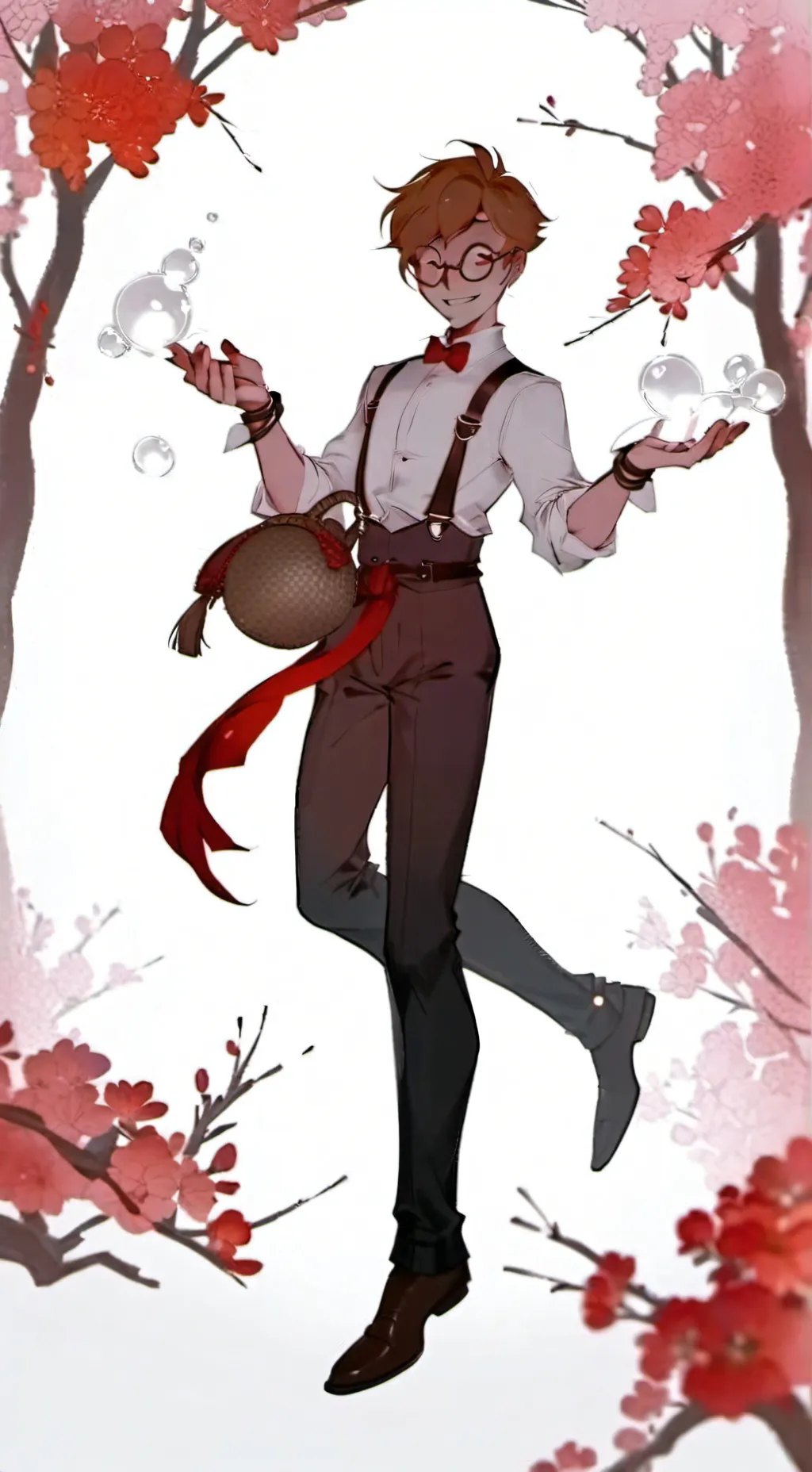 ai character: Alastor(human) background