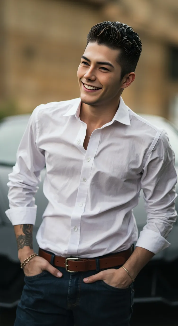 ai character: Tonino Kei Takeda background