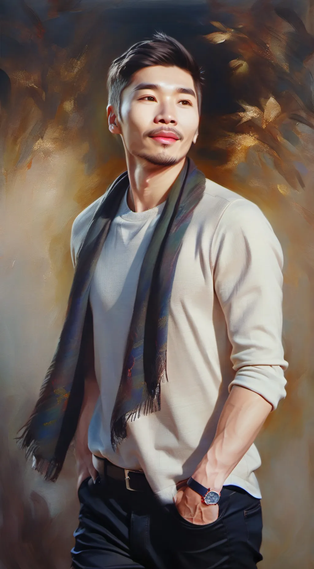 ai character: mro lay background