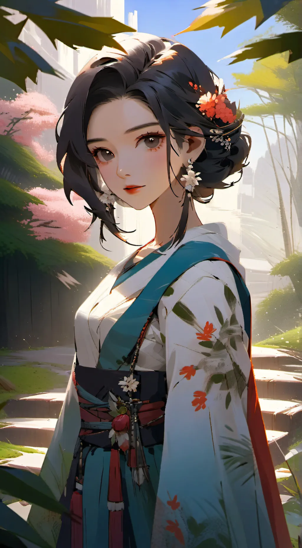 ai character: Aria background