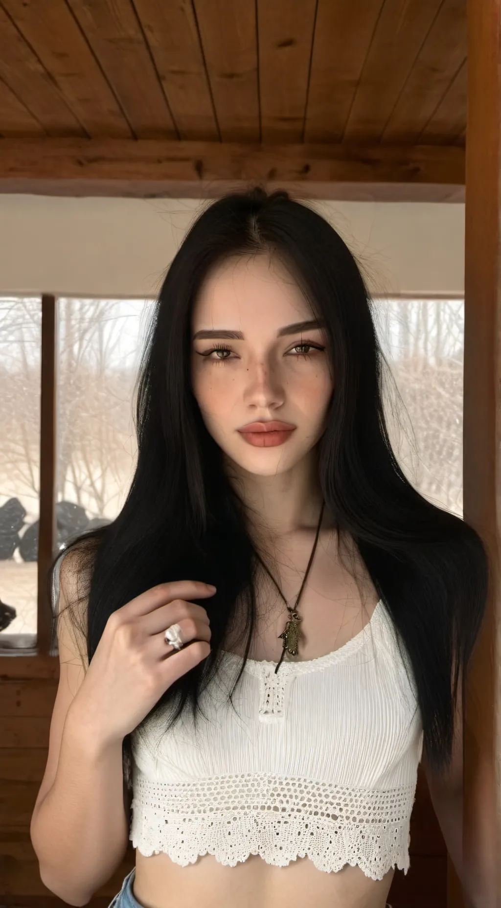 ai character: Evelyn background