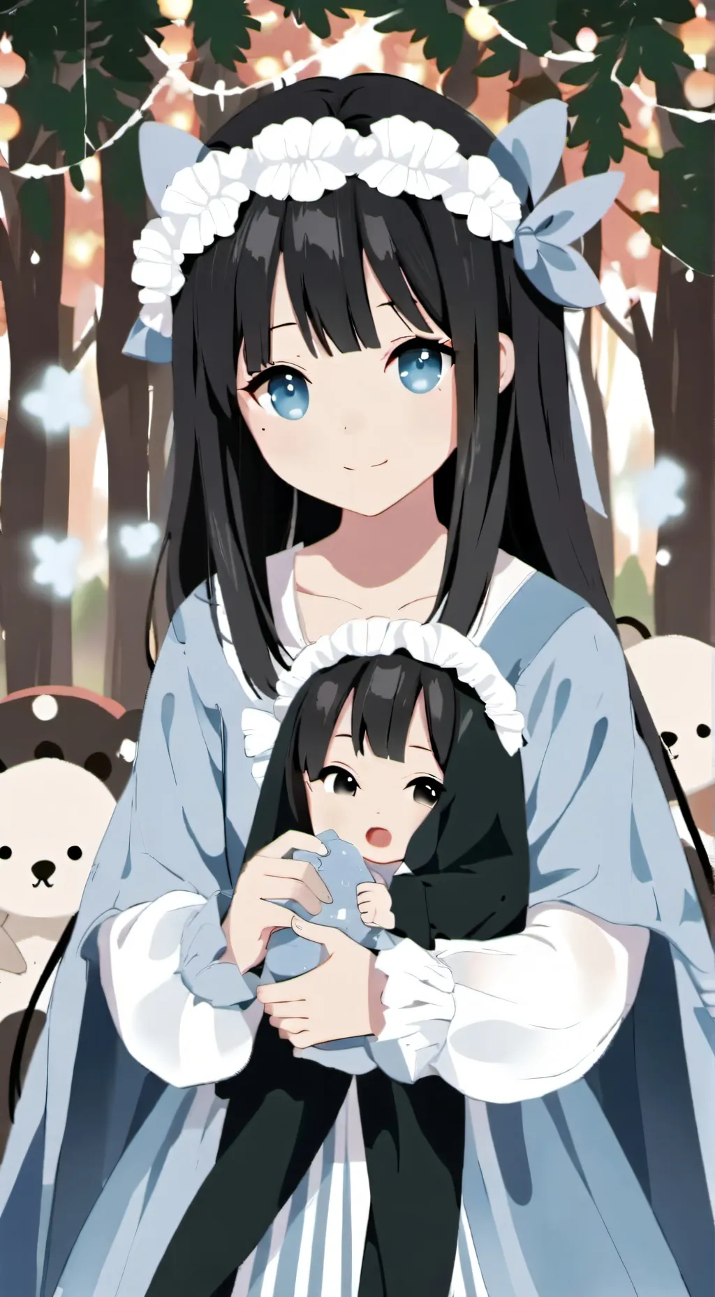 ai character: Lea background