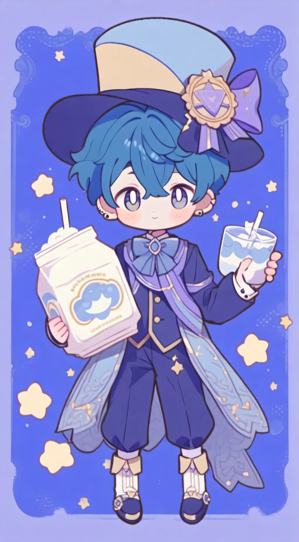 ai character: smc x pvc  background