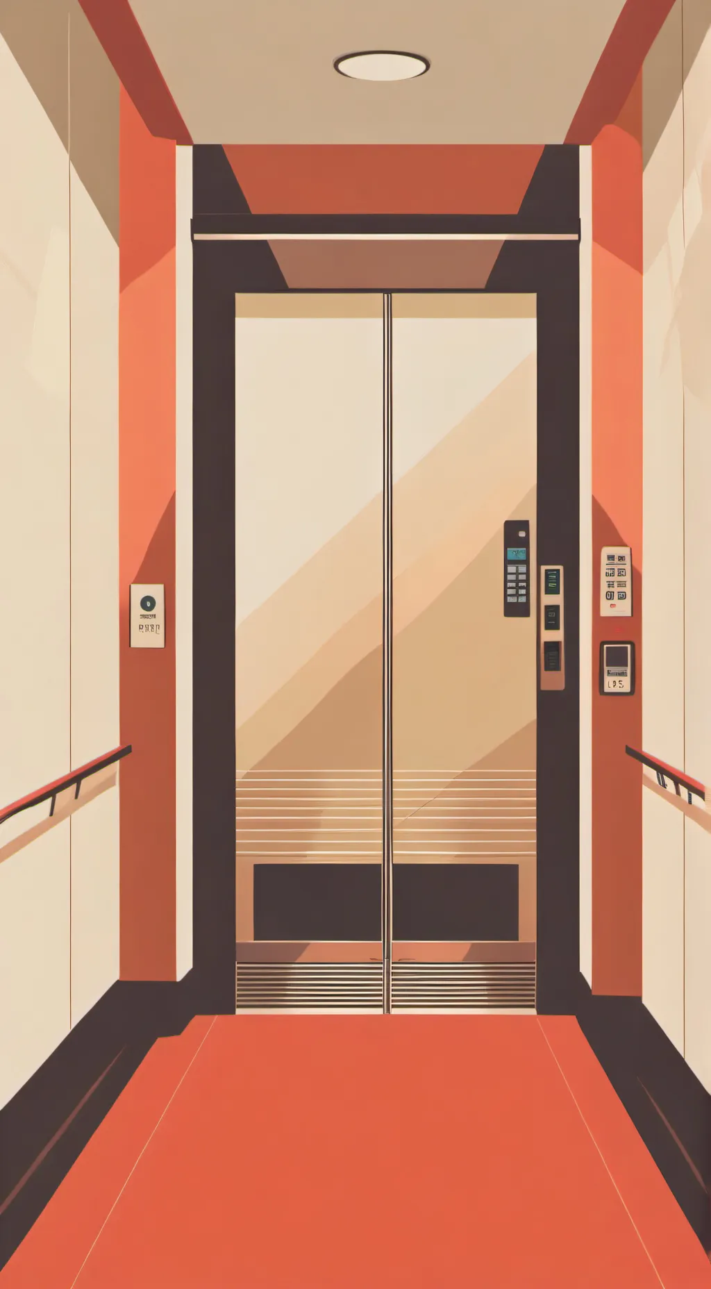 ai character: Regretevator  background