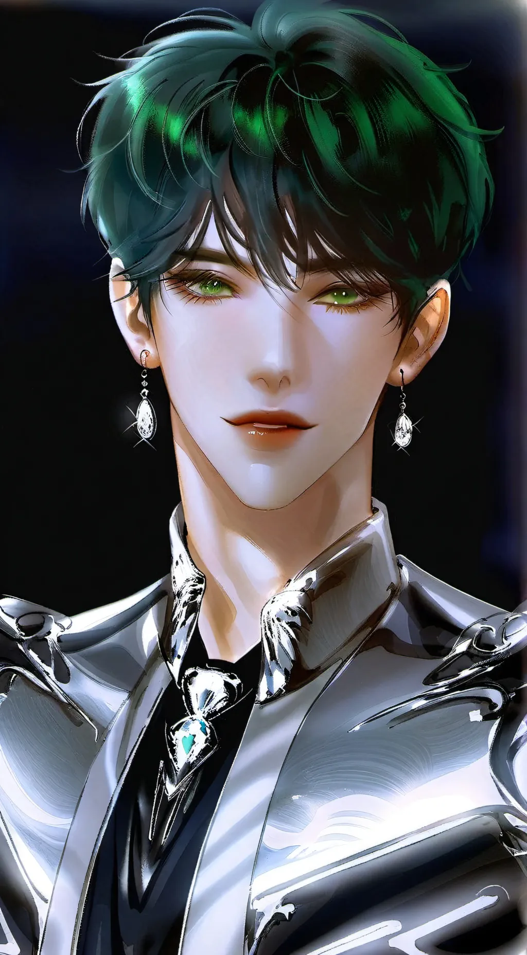 ai character: ~🤍🎀~casper~🎀 background