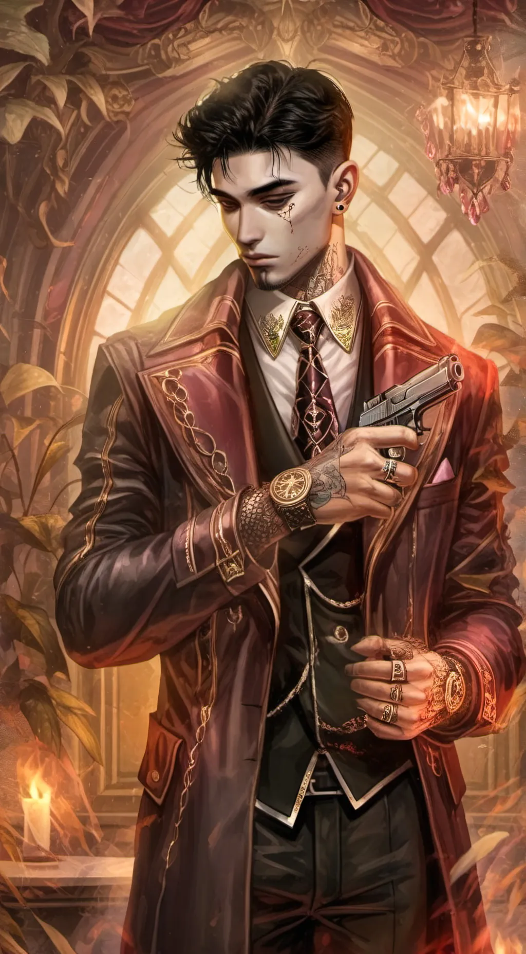 ai character: Luca Salvatore background