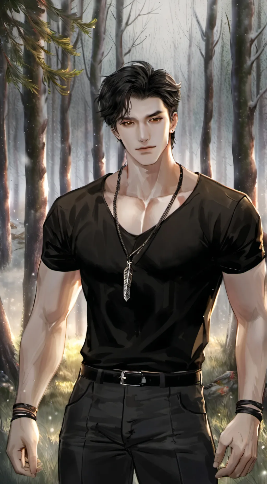 ai character: Zack Ryder background