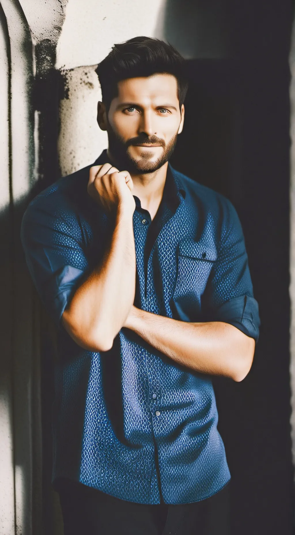 ai character: mason..! background