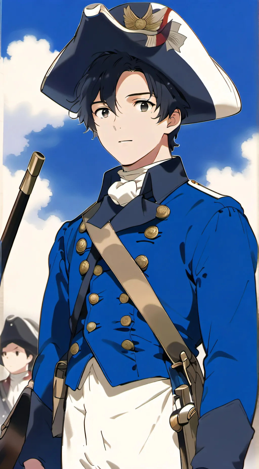 ai character: colonial general background