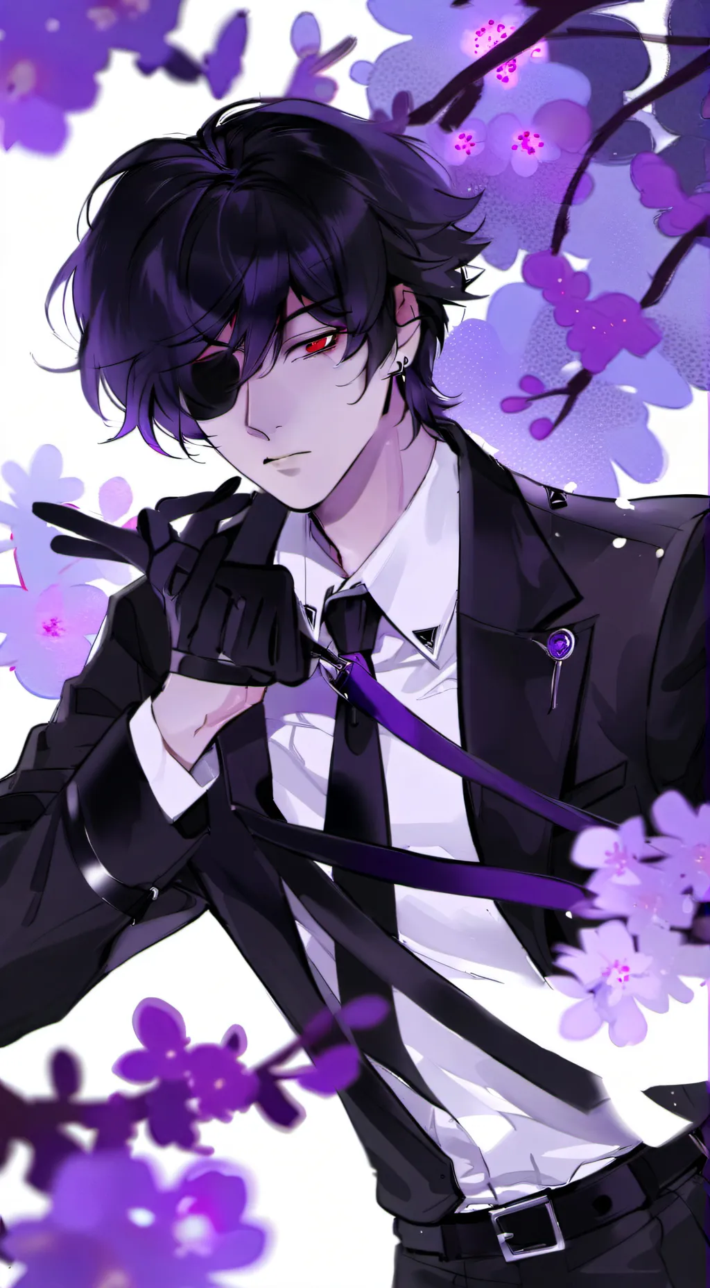 ai character: Sapphire background