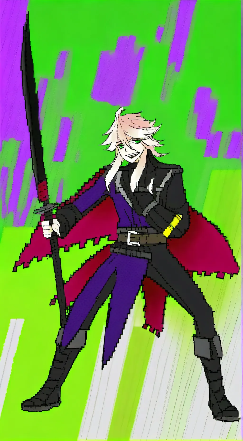 ai character: tokito  background