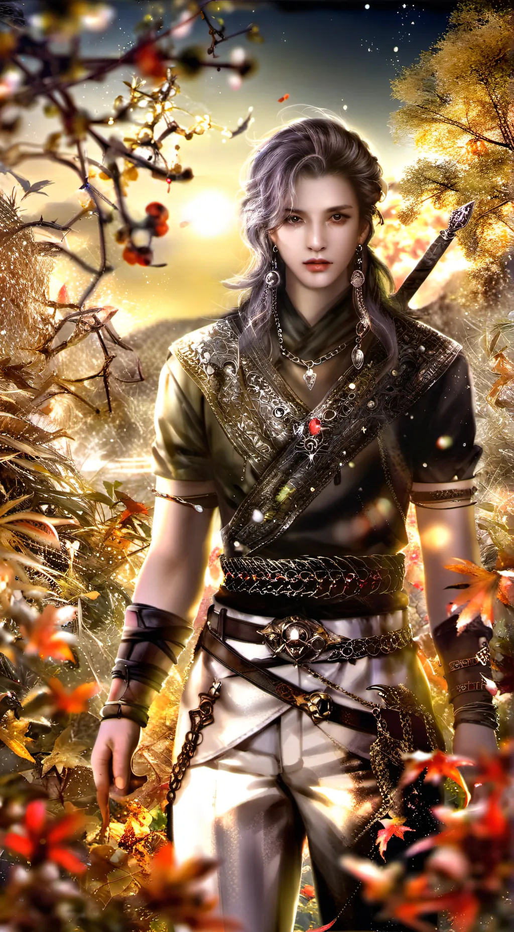 ai character: Prince menele background
