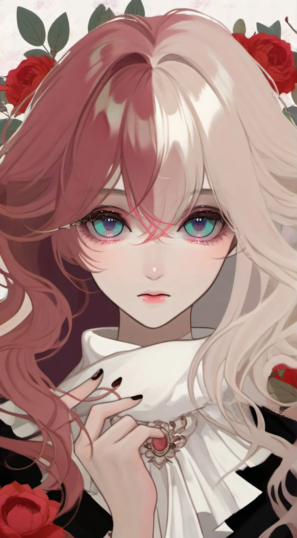 ai character: ٭Эʍuλλu٭ background