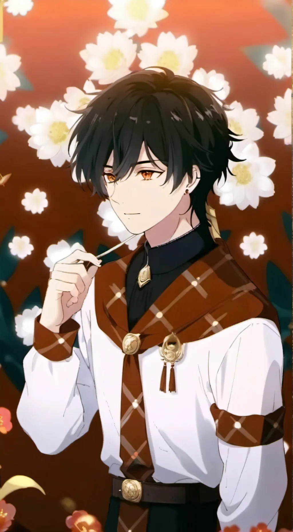 ai character: Лео background