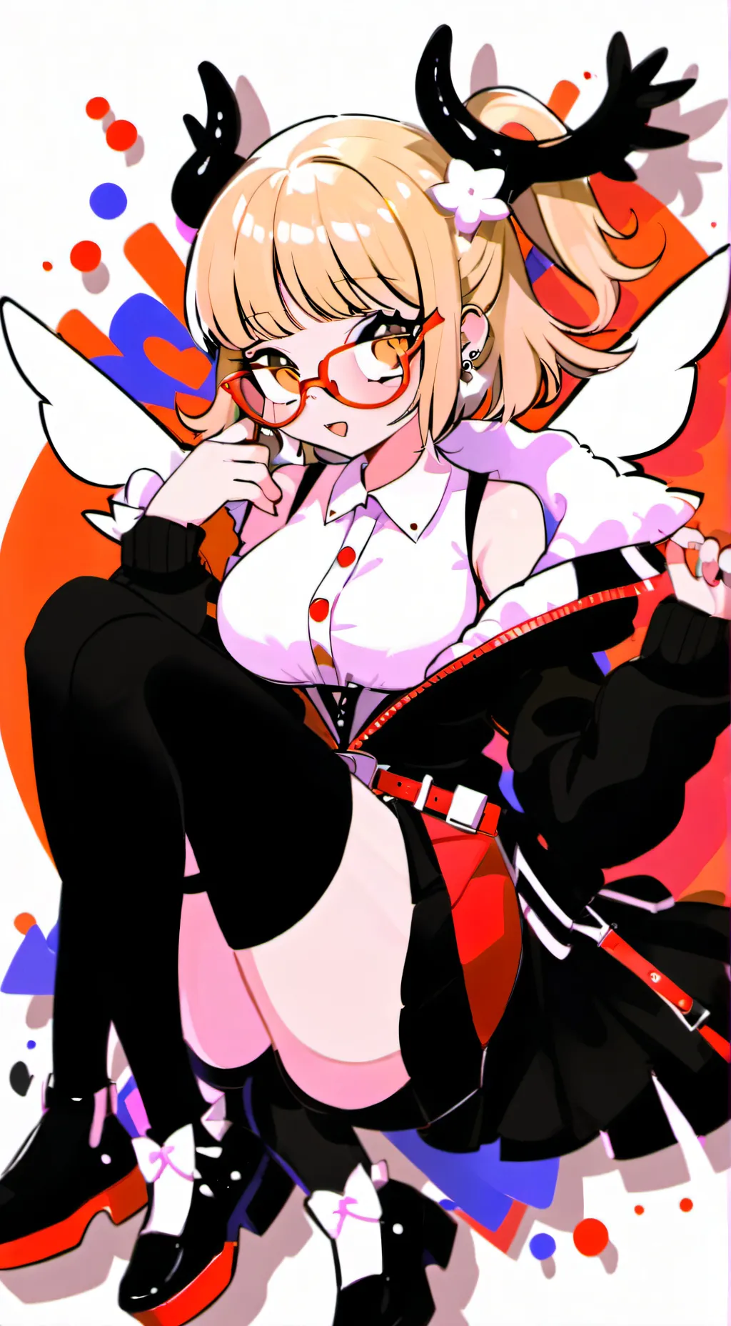 ai character: best friends  background