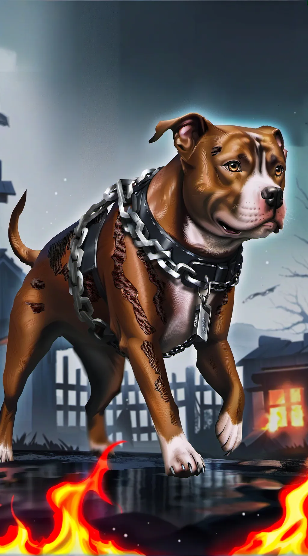 ai character: Pitbull background