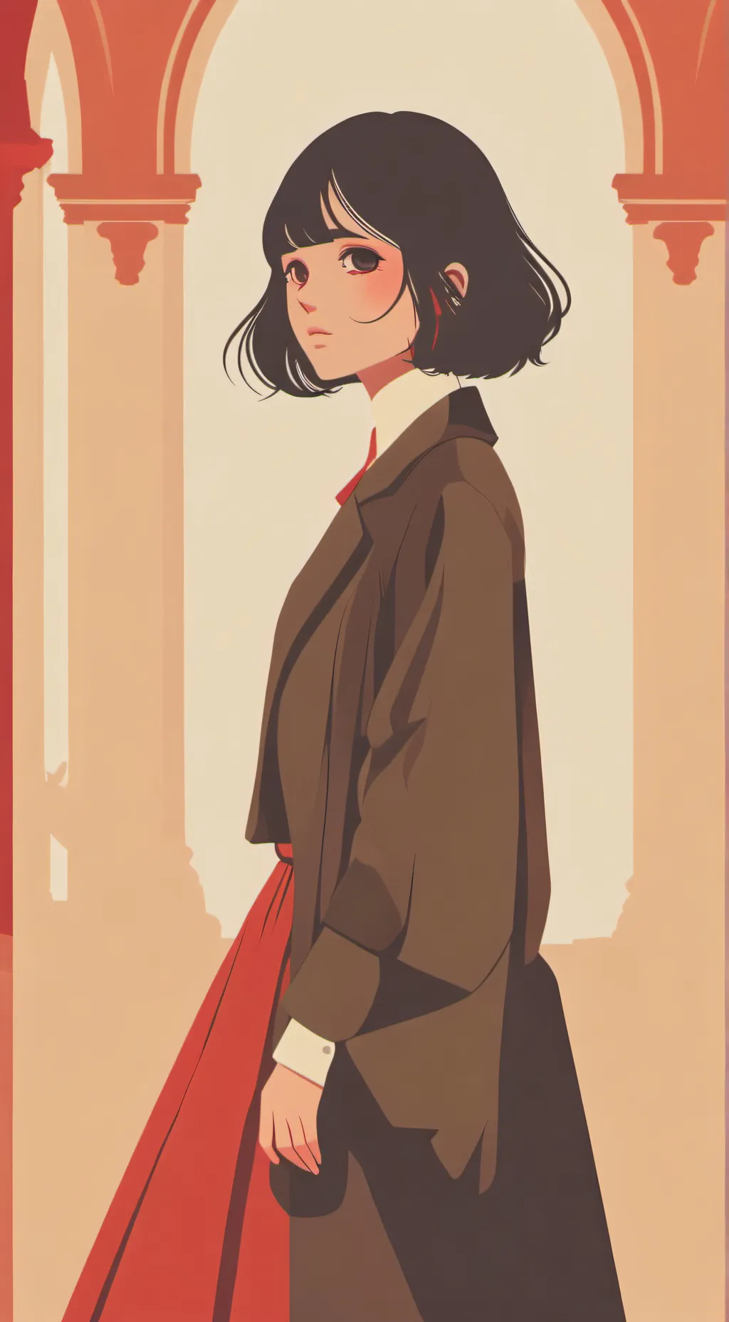 ai character: Amanda background