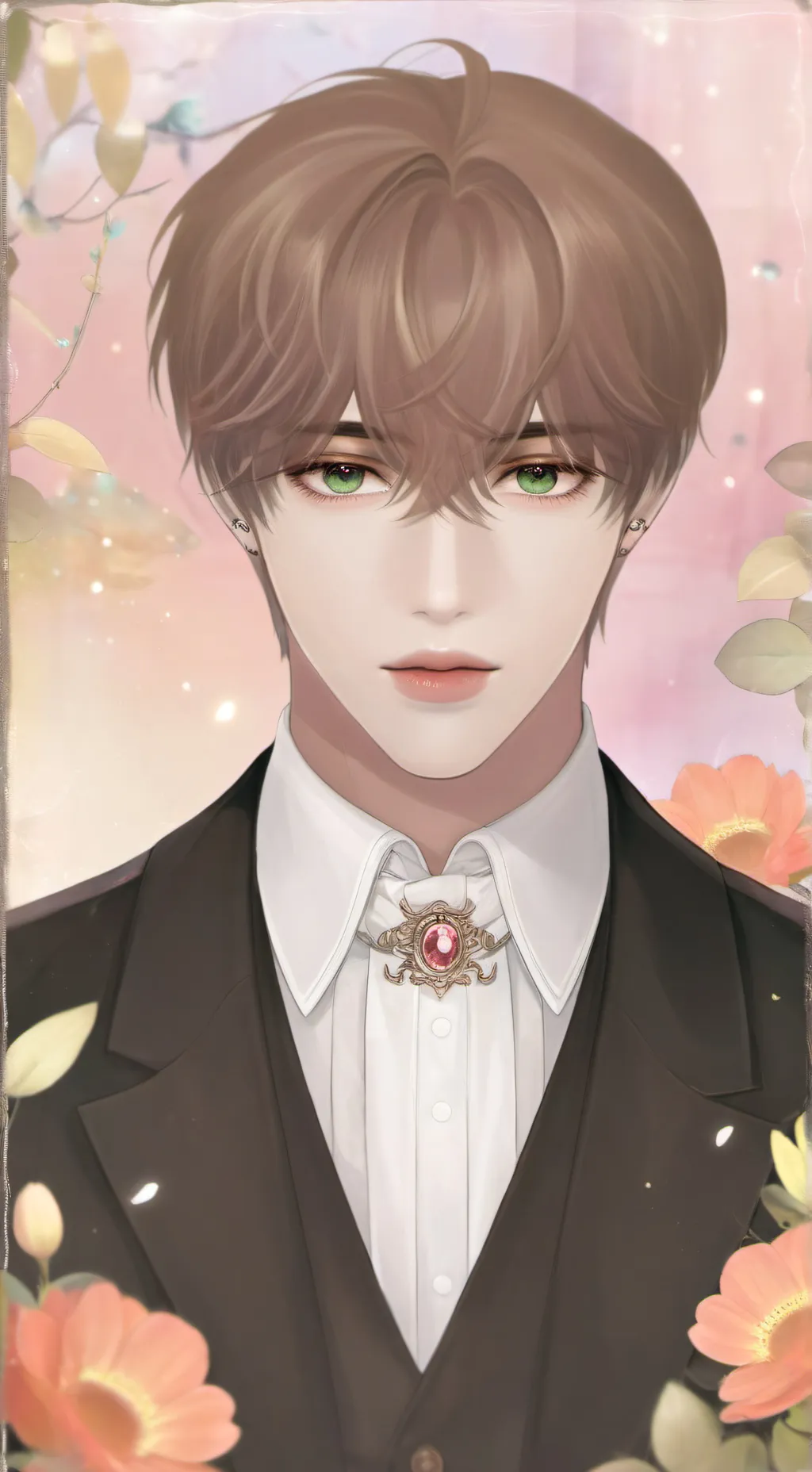 ai character: Hombre del futuro background