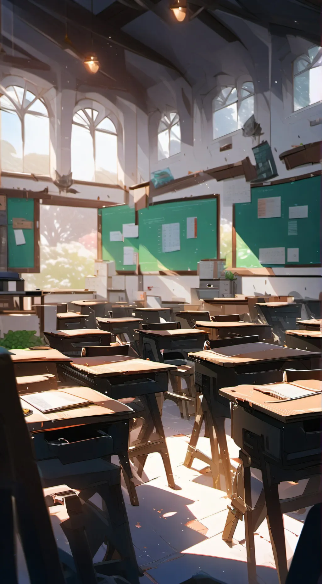 ai character: therian school background