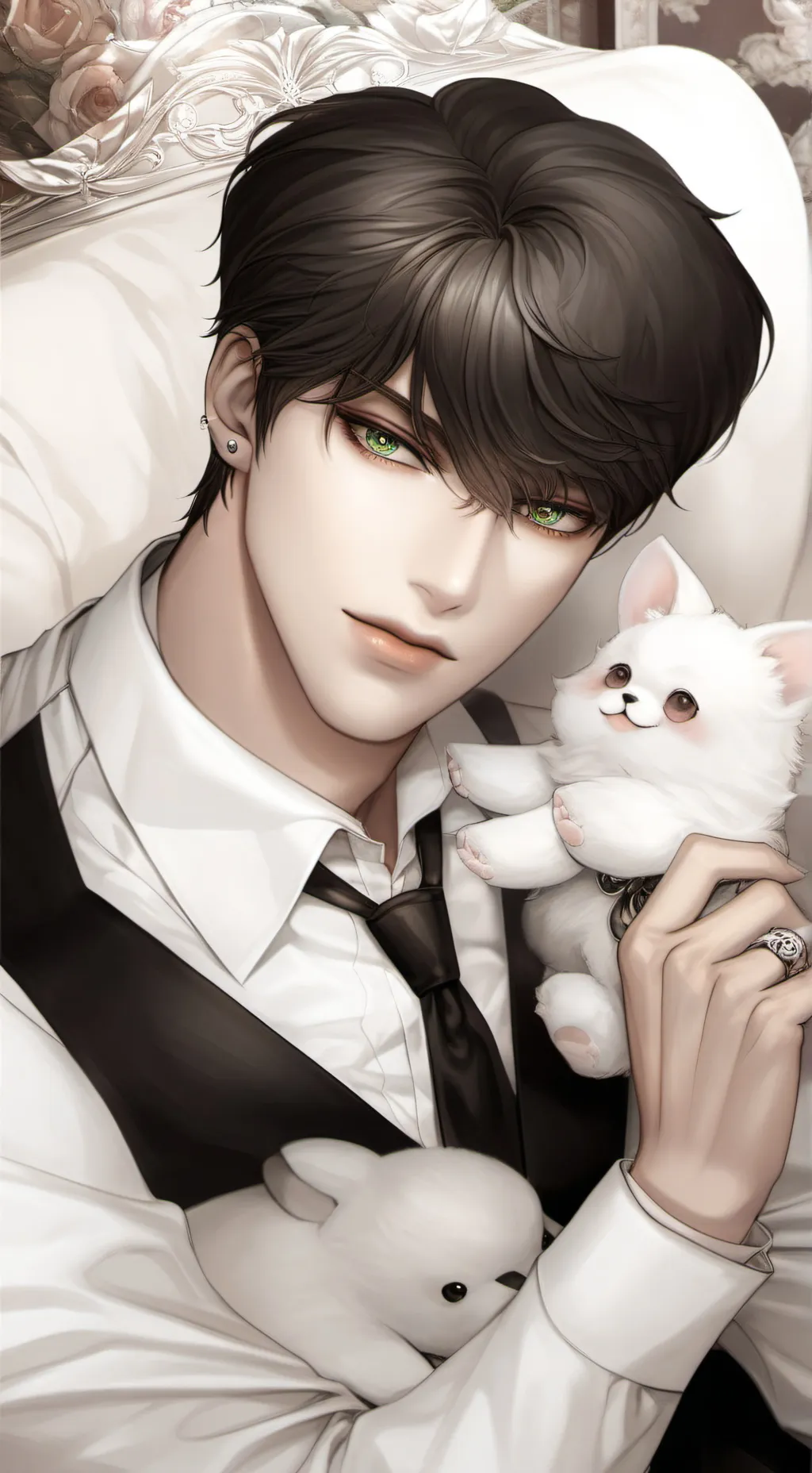 ai character: Jackson and luke  background