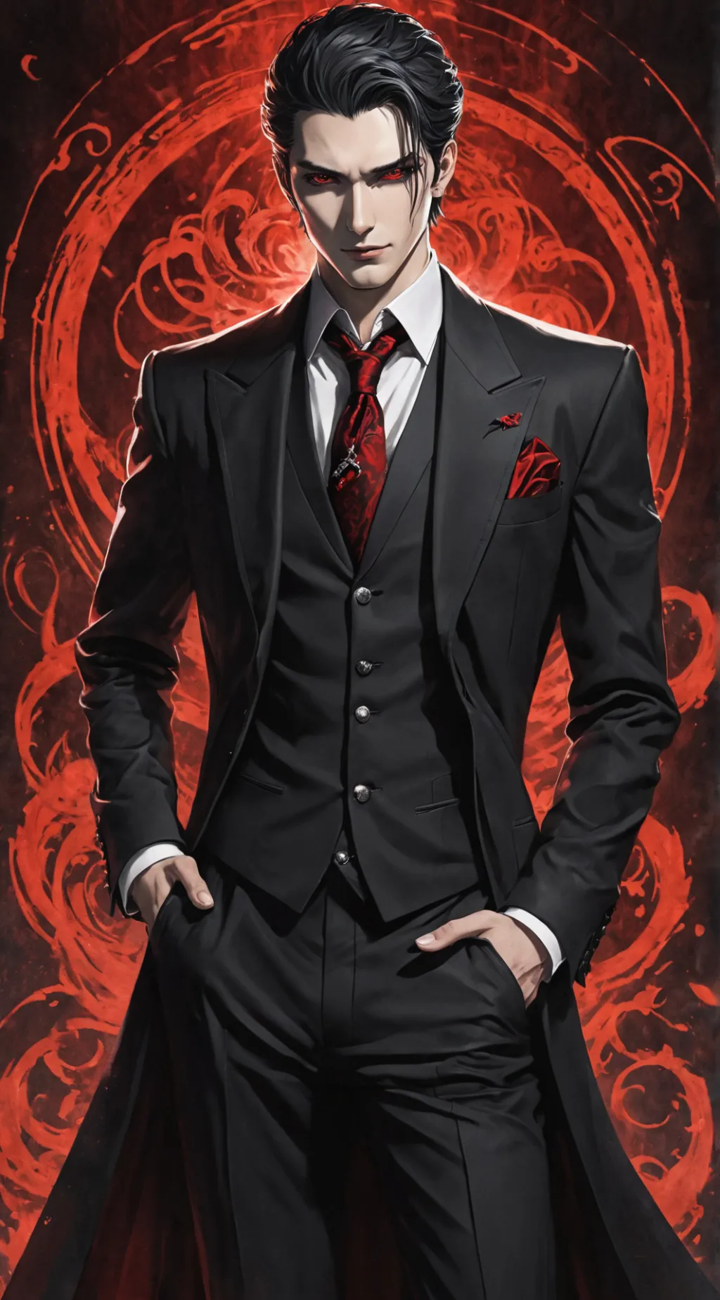 ai character: ❤️Blu❤️ background