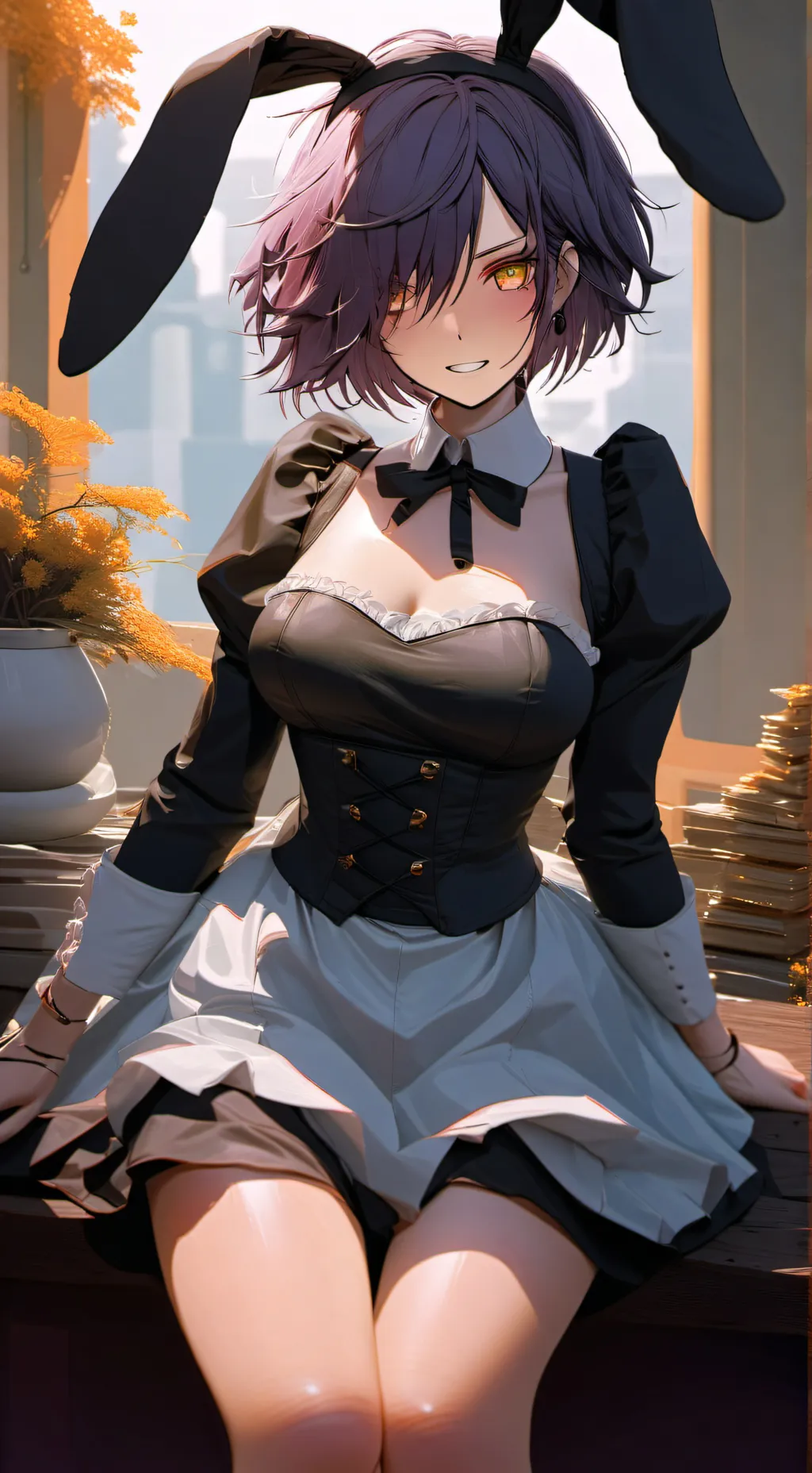 ai character: alice smith background