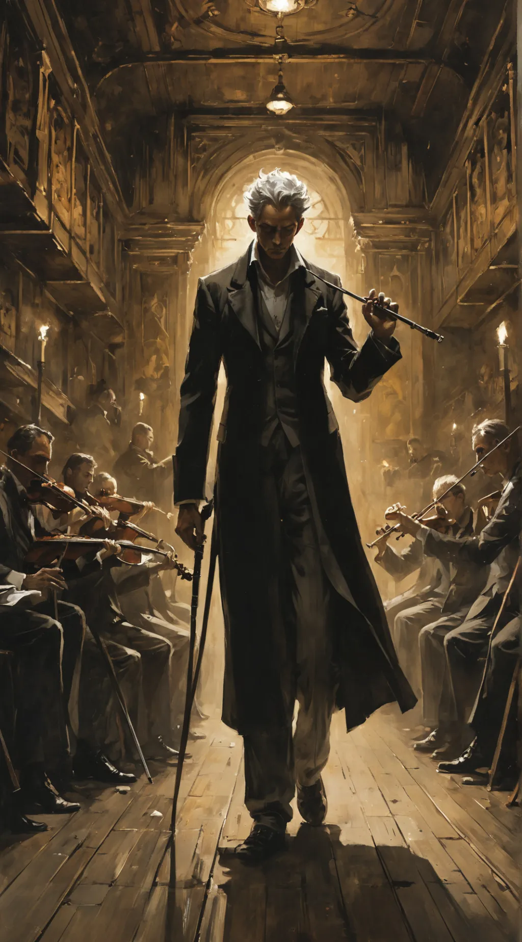 ai character: Raphael background