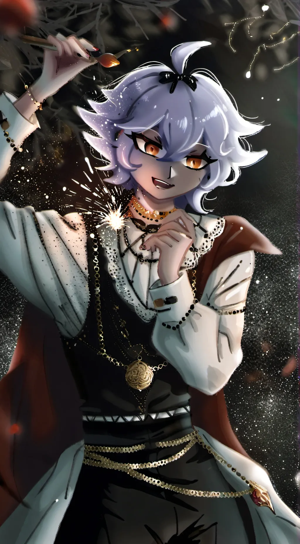 ai character: hola background