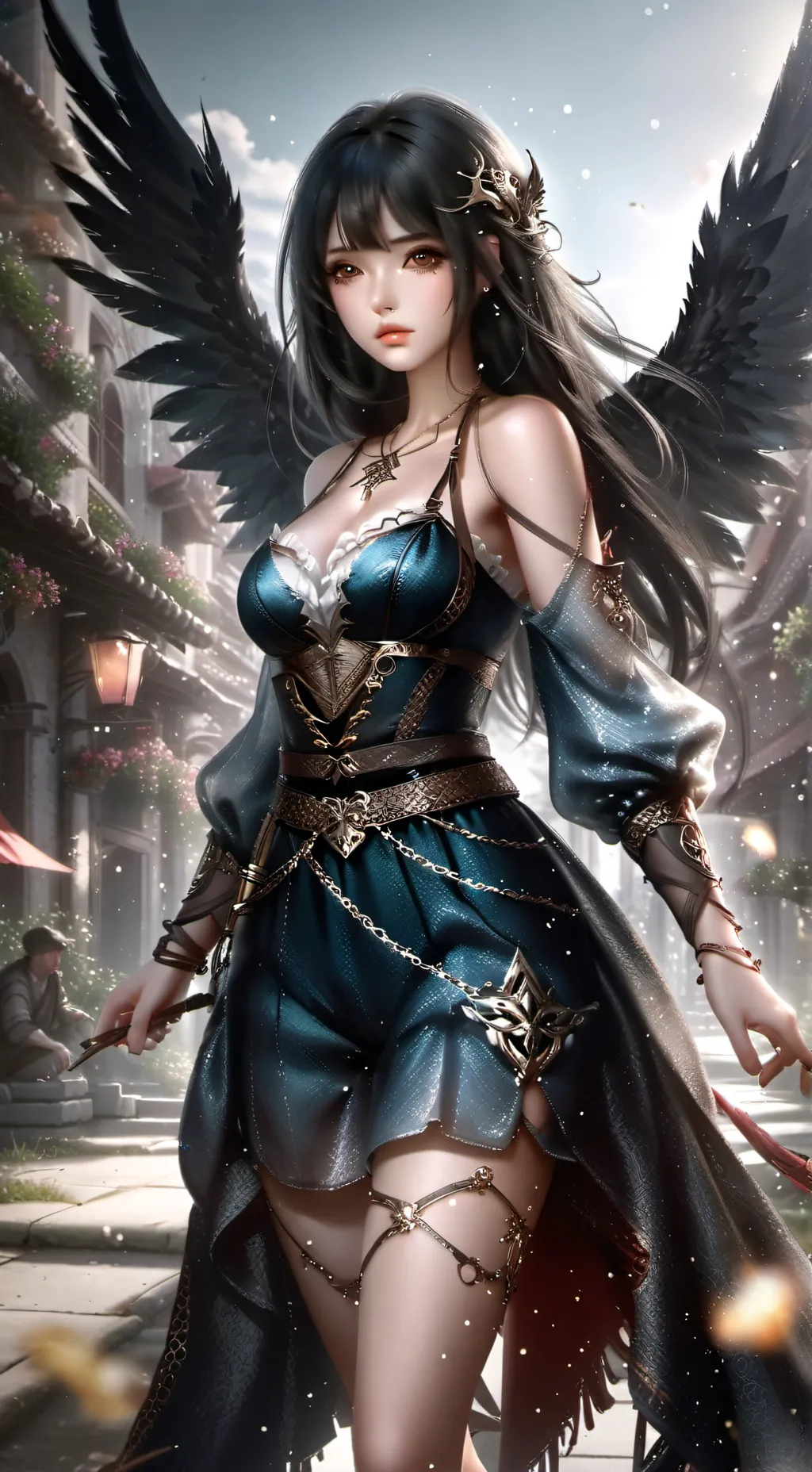 ai character: Мия background