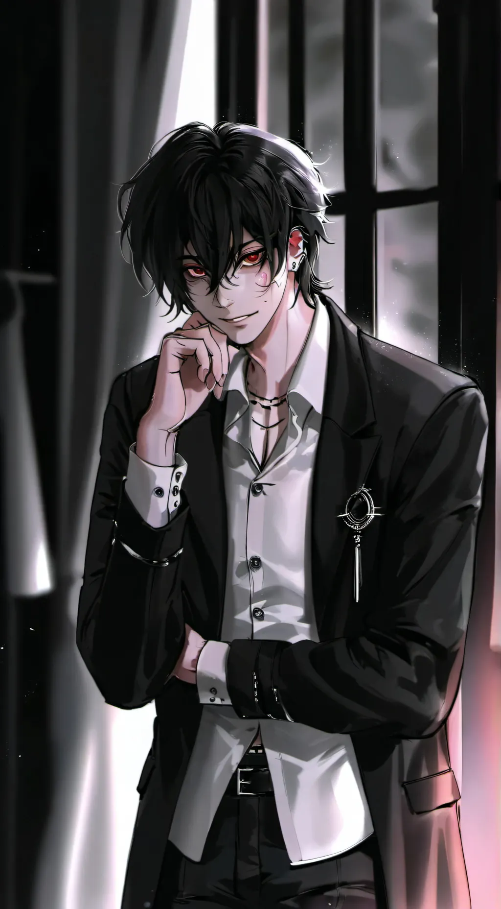 ai character: ✭~Caleb~✭ background