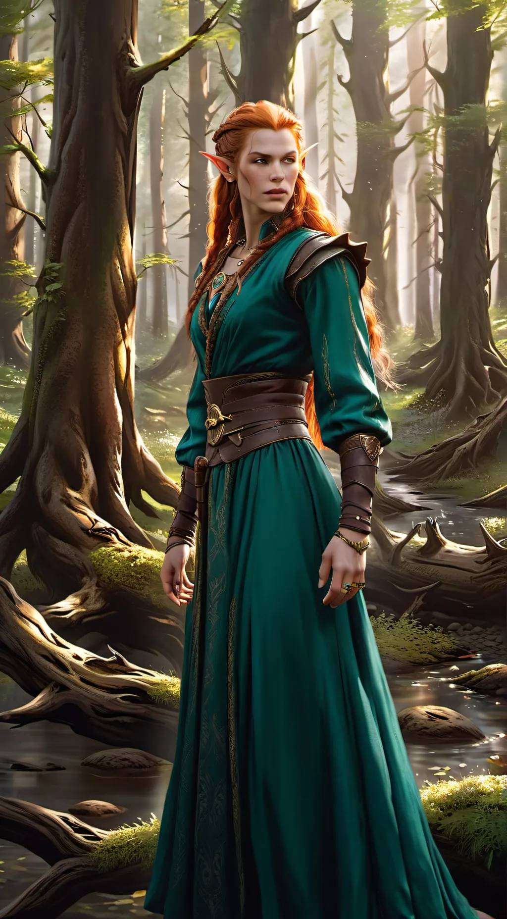 ai character: Silvan background