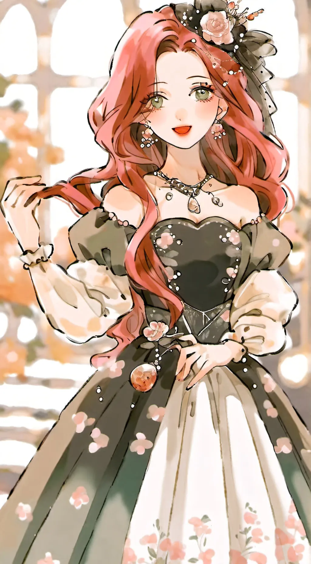 ai character: katie background