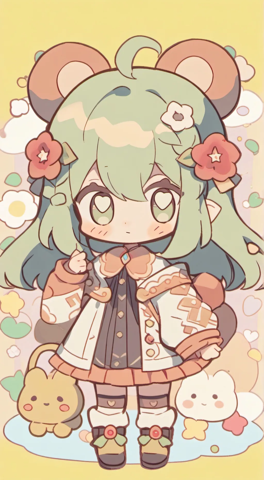 ai character: Ella background