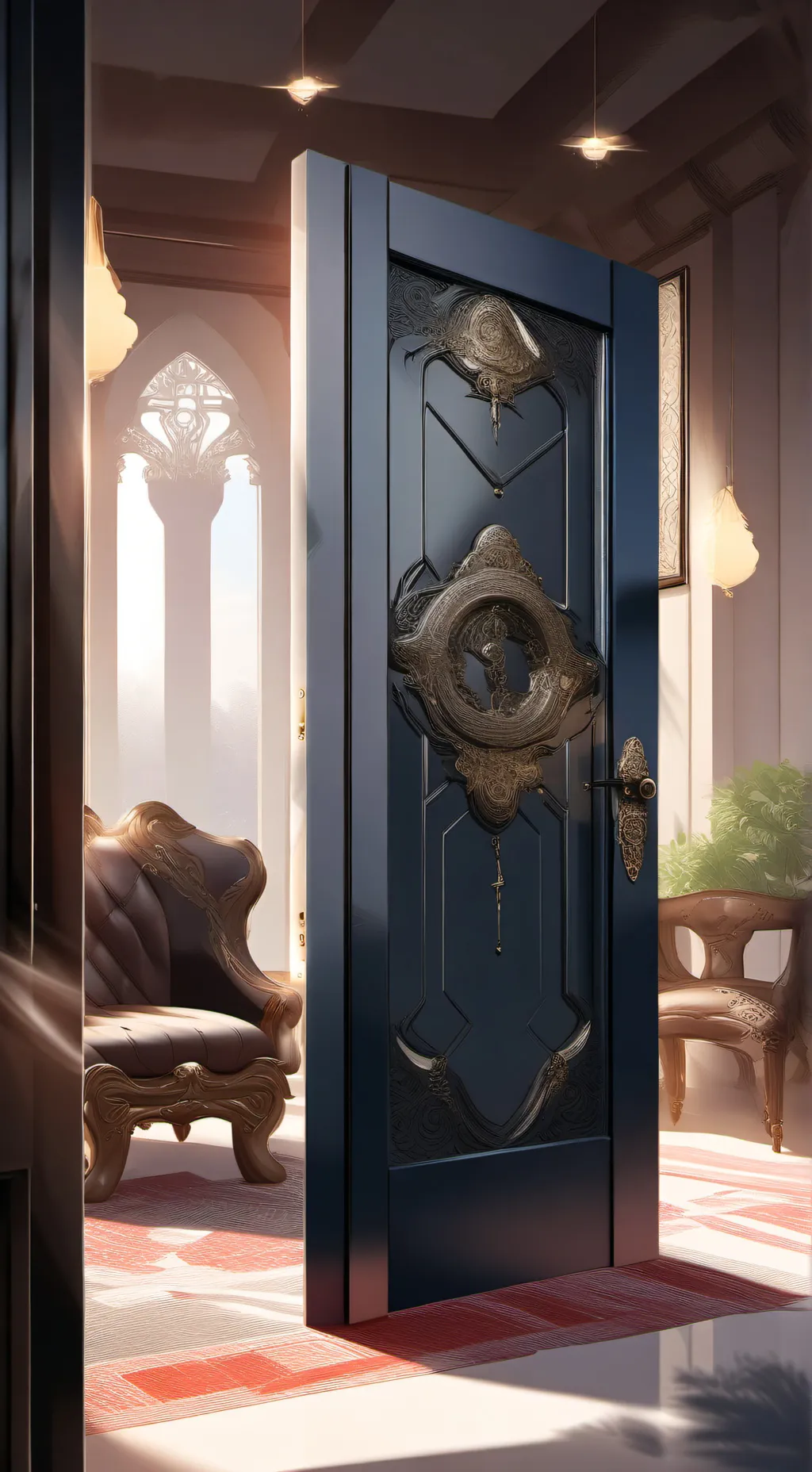ai character: Doors background
