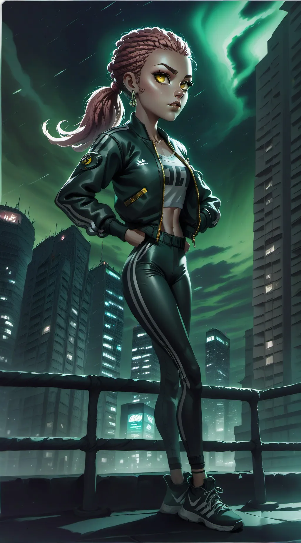 ai character: Lian Yu background